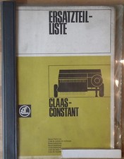 Claas Constant Lista części zamiennych na sprzedaż  Wysyłka do Poland