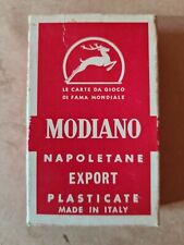 Carte gioco modiano usato  Italia