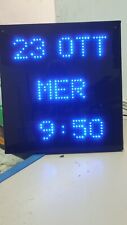 Orologio calendario led usato  Porto Cesareo