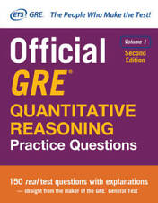 Official gre quantitative for sale  Montgomery