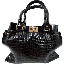 Hobbs black crocodile for sale  DARTFORD