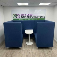 Person booth seating for sale  HARLOW