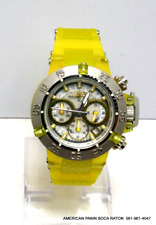 INVICTA Subaqua Noma III cronógrafo GMT relógio feminino quartzo 42mm 30307 amarelo comprar usado  Enviando para Brazil