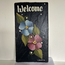 Pansy welcome wall for sale  Higganum