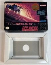 Top Gear 2 SNES Super Nintendo SOMENTE CAIXA e Bandeja Interna Sem Jogo Sem Manual comprar usado  Enviando para Brazil