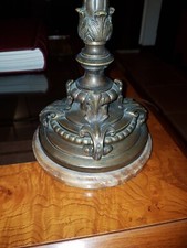 Lampada tavolo bronzo usato  Roma