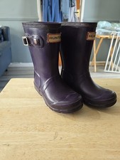 Hunters kids wellies for sale  KIDDERMINSTER