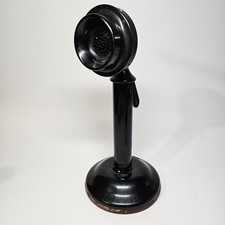Microfone Western Electric botão de carbono castiçal PTT rádio endereço público comprar usado  Enviando para Brazil
