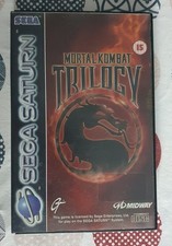 Mortal Kombat Trilogy Sega saturn PAL with Manual and GT Interactive Card comprar usado  Enviando para Brazil