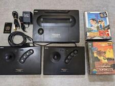 Console SNK NEO GEO AES 2 joysticks funcionando com gosto 2 jogos Japão comprar usado  Enviando para Brazil