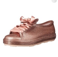 Mini Melissa Girl's Mel Be + Tênis Disney Mickey Mouse Glitter Ouro Rosa 3 comprar usado  Enviando para Brazil