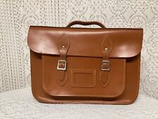 The leather satchel d'occasion  Le Péage-de-Roussillon