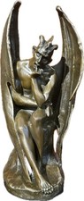 Bronze skulptur teufel gebraucht kaufen  Düsseldorf