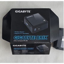 Kit ultracompacto GIGABYTE BRIX módulo sem fio PC suporta discos rígidos de 2,5" comprar usado  Enviando para Brazil