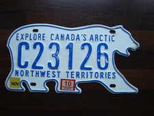 nummernschild kanada gebraucht kaufen  Wesseling