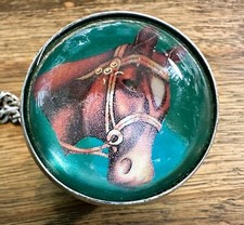 Vintage green glass for sale  Holly