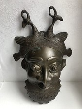 Antique bronze mask d'occasion  Expédié en Belgium