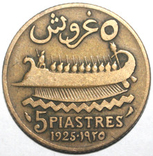 Lebanese piastres coin for sale  Los Alamitos