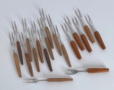 Cocktailgabeln stück vintage gebraucht kaufen  Deutschland