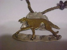Borzoi necklace for sale  Covington