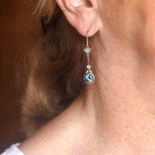 Boucles oreilles doré d'occasion  Paris VI