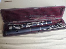 Flauta C de madeira muito antiga e agradável "Zmitco Louny" (precisa de limpeza e serviço), usado comprar usado  Enviando para Brazil
