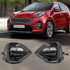 Para KIA Sportage 2019-2021 par de para-choque dianteiro lâmpada de neblina LED luz de circulação diurna comprar usado  Enviando para Brazil