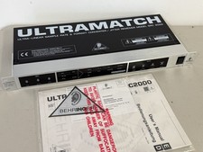 Conversor de taxa de amostragem Behringer Ultramatch SRC2000 na caixa comprar usado  Enviando para Brazil