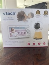 Monitor de bebé de video digital VTech VM5254 5" con luz nocturna adaptativa - blanco segunda mano  Embacar hacia Mexico