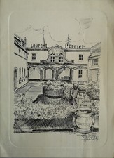 Carte menu champagne d'occasion  Calais
