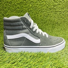 Usado, Tênis de skate esportivo Vans Sk8-Hi feminino tamanho 7 verde branco comprar usado  Enviando para Brazil