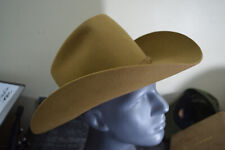 Vintage J. Chapéu de cowboy B. Stetson Co. 4X castor XXXX tamanho 7 1/4 marrom acastanhado, usado comprar usado  Enviando para Brazil