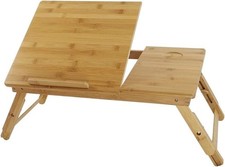 Bamboo laptop tray for sale  SALFORD
