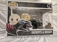 Usado, Figuras de vinil Funko POP Game of Thrones DAENERYS & DROGON #15 equitação comprar usado Usado, Figuras de vinil Funko POP Game of Thrones DAENERYS & DROGON #15 equitação comprar usado  Enviando para Brazil