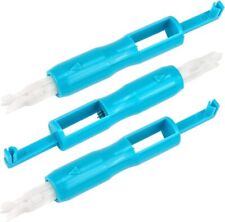 3 x Automatische Nadeleinfädler, Einfädler für Nähmaschine u. Handnähnadeln comprar usado  Enviando para Brazil