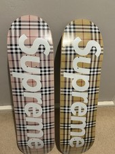 Supreme burberry skateboard for sale Supreme burberry skateboard for sale  DONCASTER