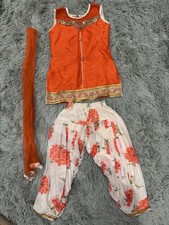 Girls orange floral for sale  UXBRIDGE