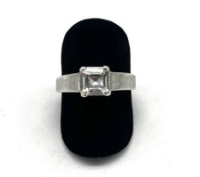 Silberring simulierter diamant gebraucht kaufen  Kerpen