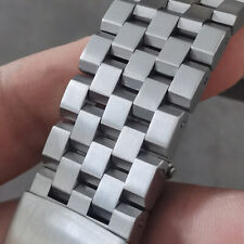 Pulseira de relógio masculina 18mm 20mm 22mm 24mm 26mm pulseira pesada escovada pulseira de metal comprar usado  Enviando para Brazil