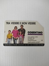 Scheda telefonica omaggio usato  Trecastagni