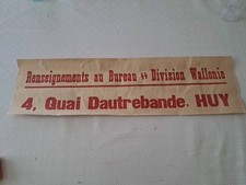 Ancienne affiche originale d'occasion  Vouziers