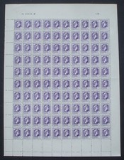 637 feuille complète d'occasion  Domérat