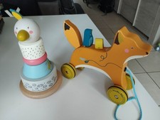 Lot jouets bois d'occasion  Alençon