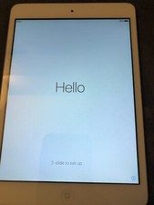 Apple iPad Mini 2 WiFi 32GB prata branco 7.9 tela caixa lontra comprar usado  Enviando para Brazil
