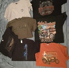 Lote de 7 camisetas Harley Davidson motocicleta EUA L/XL TODAS em GUC MI,MKE,MO,KY  comprar usado  Enviando para Brazil