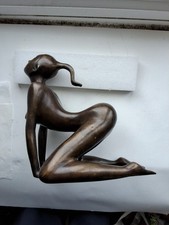 Kneeling solid bronze for sale  BISHOP AUCKLAND