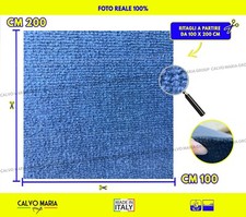 Moquette blu pavimento usato  Francavilla in Sinni