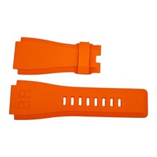 BELL & ROSS - 24/33 MM - AUTÊNTICO - LARANJA - PULSEIRA DE BORRACHA comprar usado  Enviando para Brazil