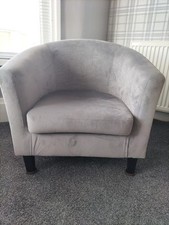 Grey velvet fabric for sale  BLACKPOOL