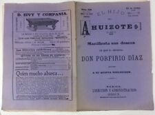 El Hijo del Ahuizote #722, 25 de Febrero de 1900; Revolucion Mexicana comprar usado  Enviando para Brazil